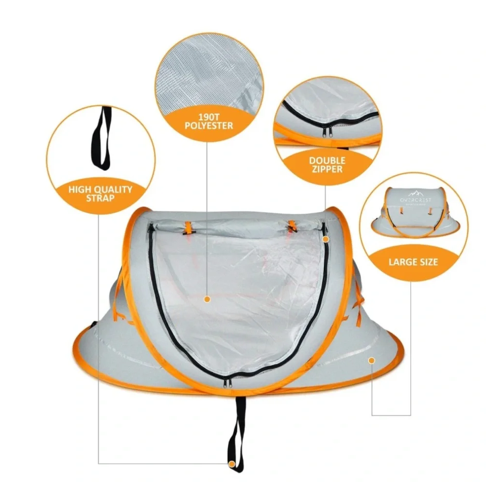 Overcrest Mountain Born pop up tent for pups